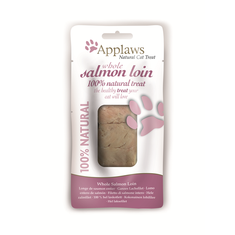 Applaws Cat Snack Lachsfilet am Stück 12x30g