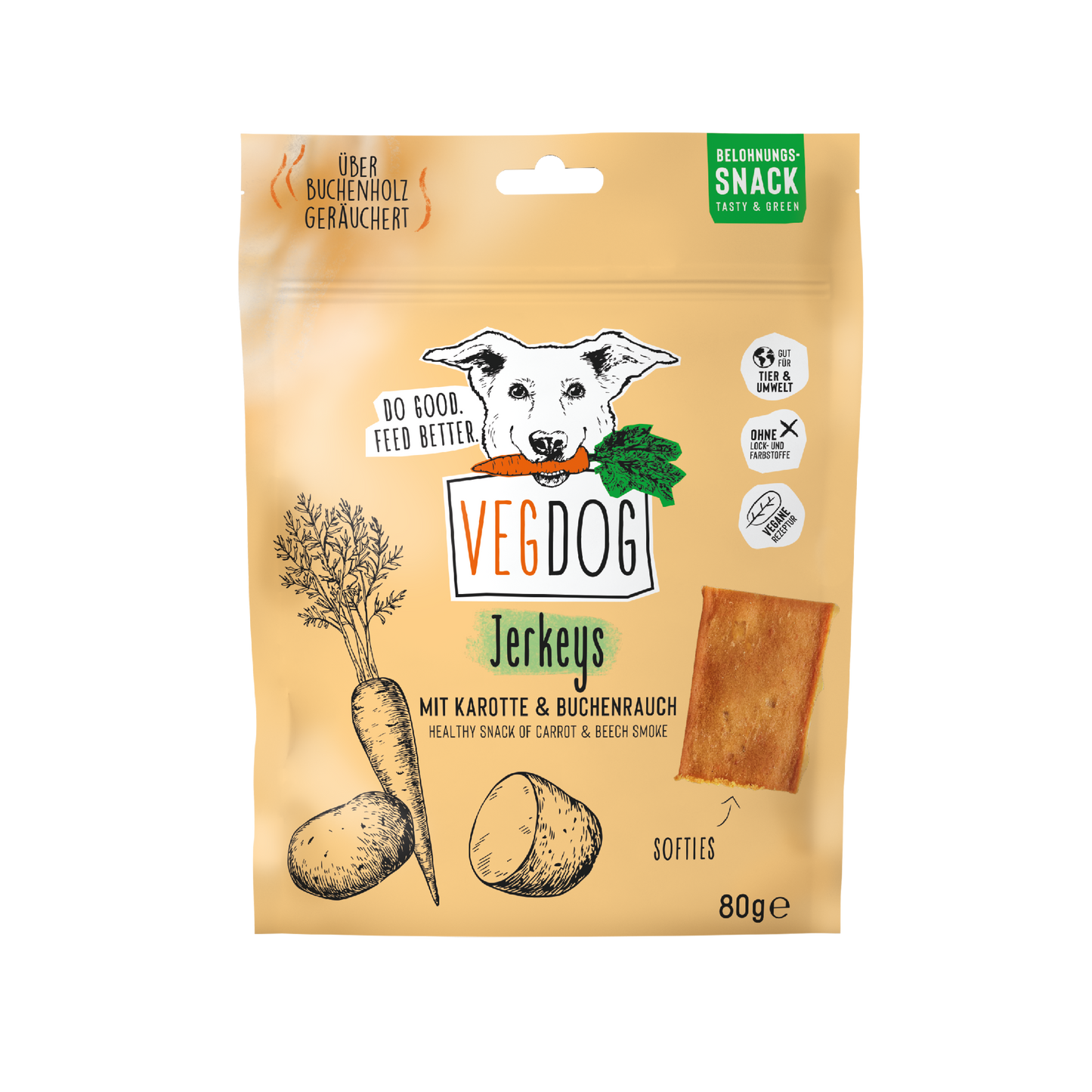 VegDog Jerkeys 9x80g