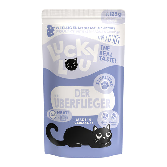 Lucky Lou Sterilized Geflügel 16x125g