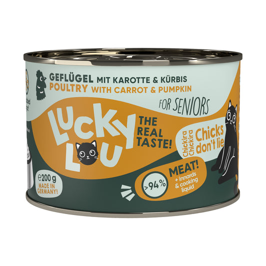 Lucky Lou Senior Geflügel 6x200g