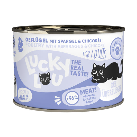 Lucky Lou LS Steril Geflügel 6x200g