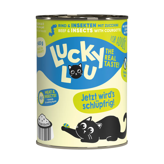 Lucky Lou Rind+Insekten 6x400g