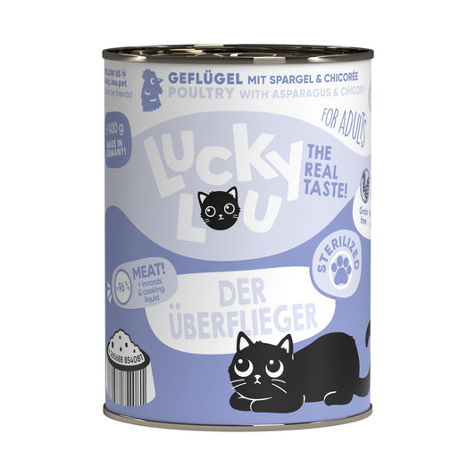 Lucky Lou Sterilized Geflügel 6x400g