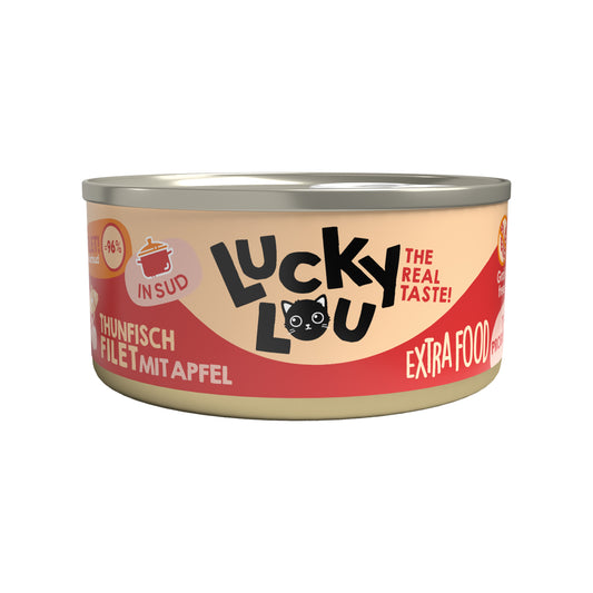 Lucky Lou Thunfisch Apfel Sud 18x70g