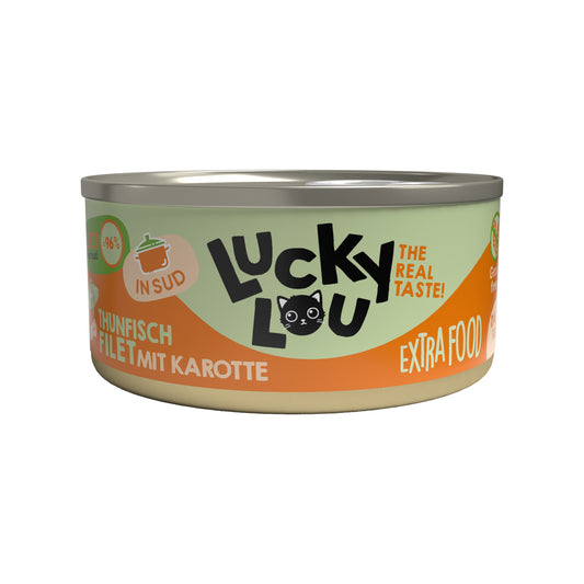 Lucky Lou Thunfisch Karotte Sud 18x70g