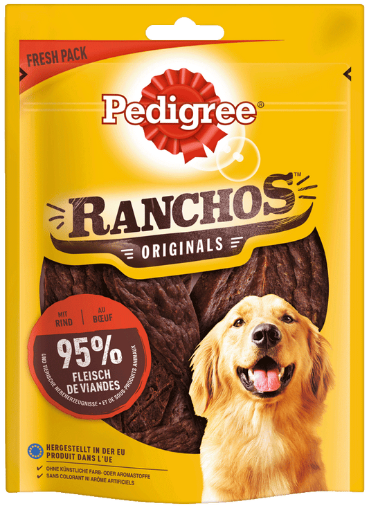 Pedigree Snack Ranchos Rind 7x80g