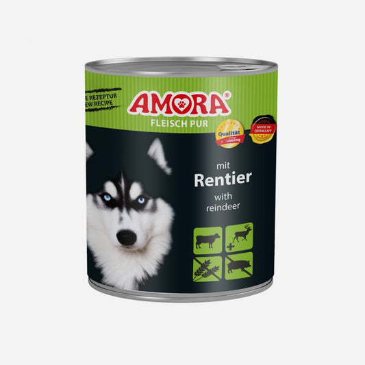 AMORA Dog Pur Rentier 6x800g