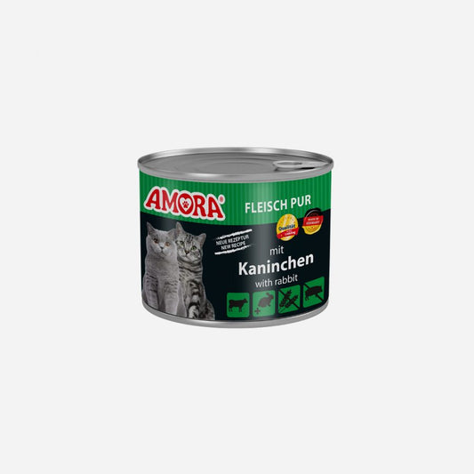 AMORA Cat Pur Kaninchen 6x200g