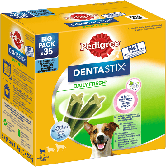 Pedigree DentaStix Fresh kleine Hunde 4x550g 35St
