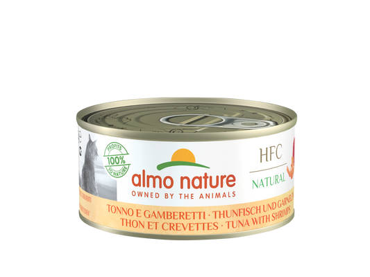 Almo Nature Cat Thunfisch+Garnele 24x150g