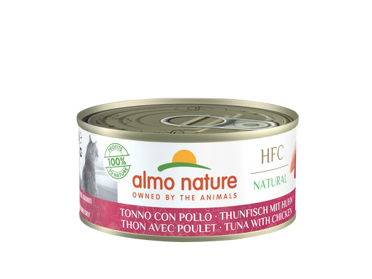 Almo Nature Cat Thunfisch+Huhn 24x150g